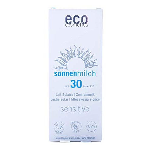 Sonnenschutzmittel Eco Cosmetics eco Sonnenmilch 30+ sensitive