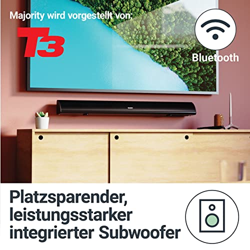 Soundbar unter 100 Euro MAJORITY Snowdon Bluetooth, 120W