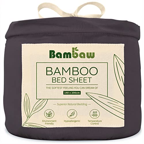 Die beste spannbettlaken 140x200 bambaw anthrazit bambusfasern Bestsleller kaufen