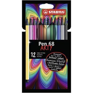 Stift STABILO Premium-Filz, Pen 68, ARTY, 12er Pack