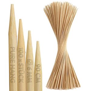 Stockbrot-Stöcke PURE HANG 100 Set extra lang aus Bambus