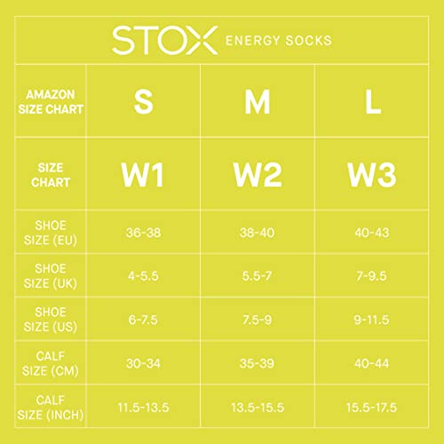 Stox-Kompressionsstrümpfe STOX Energy Socks aus Merinowolle