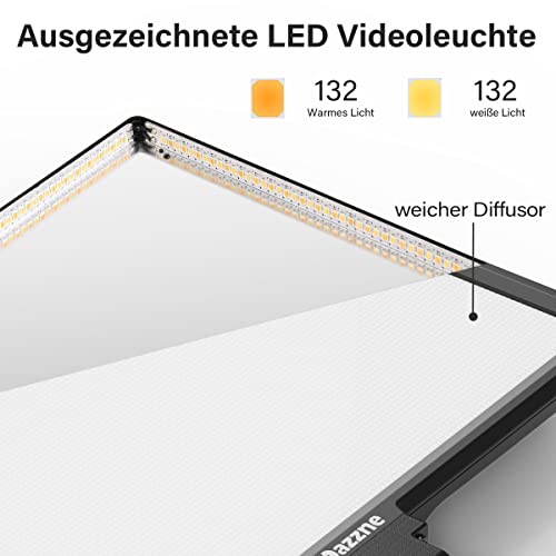 Streaming-Licht Dazzne D50 Key Light LED Videoleuchte
