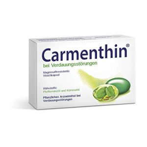Tablets against flatulence Carmenthin ® 84 soft capsules