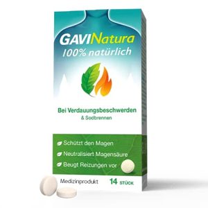 Tabletten gegen Blähungen Gaviscon GAVINatura, 14 Stück