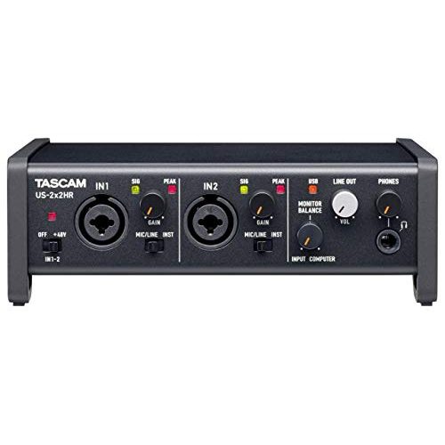 Tascam-Audio-Interface Tascam US-2X2HR USB-Audio-/MIDI