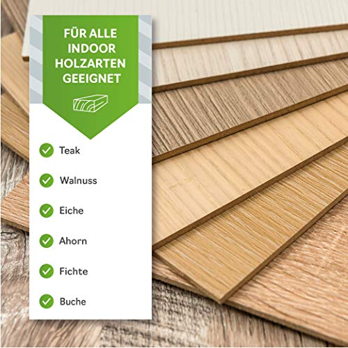 Teakholz-Pflege Nordicare Hartwachsöl 1L farblos zur Holz-Pflege
