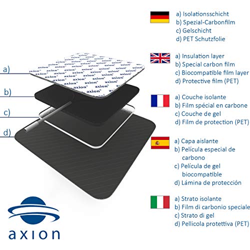 TENS-Pad axion 16 TENS-EMS Elektroden-Pads 5×5 cm