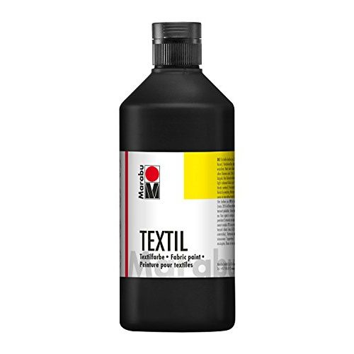 Die beste textilfarbe schwarz marabu 17160075073 500 ml wasserbasis Bestsleller kaufen
