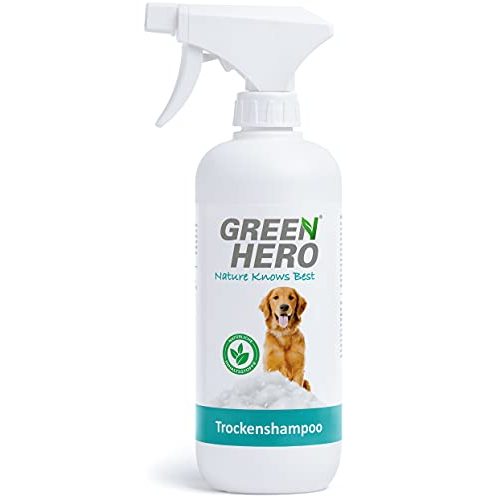 Die beste trockenshampoo hund green hero 500 ml schnelltrocknend Bestsleller kaufen