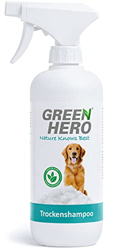 Die beste trockenshampoo hund green hero 500 ml schnelltrocknend Bestsleller kaufen
