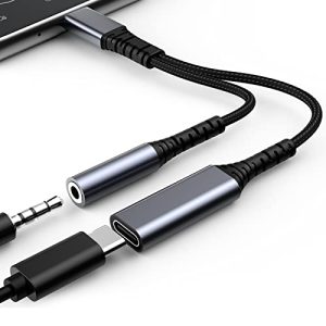 USB-C-Klinke-Adapter phoie USB C Kopfhörer Adapter und Laden