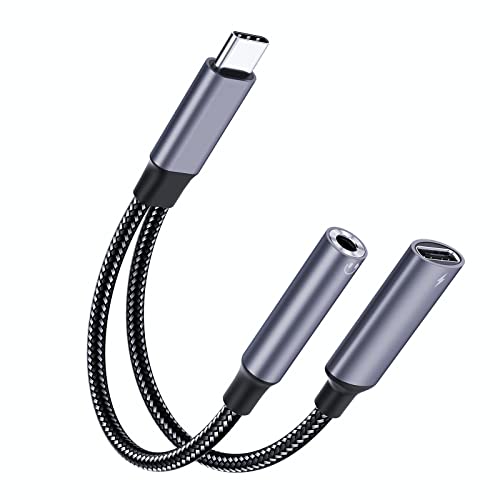 USB-C-Klinke-Adapter SOOMFON USB C auf 3,5mm Klinke