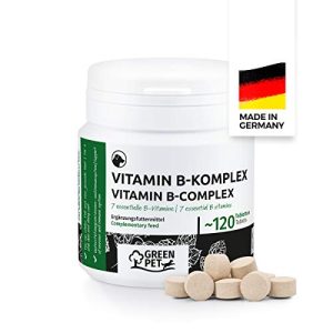 Vitamin-B-Komplex Hund GreenPet, 120 Tabs, mit Folsäure