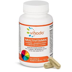 Vitamin-Kapseln Vihado Multivitamin, Vitamine A-Z, 60 Kapseln