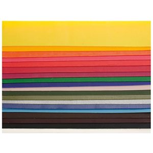 Wachsplatten Glorex 6 8616 003 Verzier farbig sortiert, 20 Stück