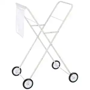 Wäschekorb mit Beinen Dailyart Daily Waschkorb Trolley, Metall