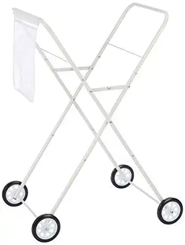 Wäschekorb mit Beinen Dailyart Daily Waschkorb Trolley, Metall