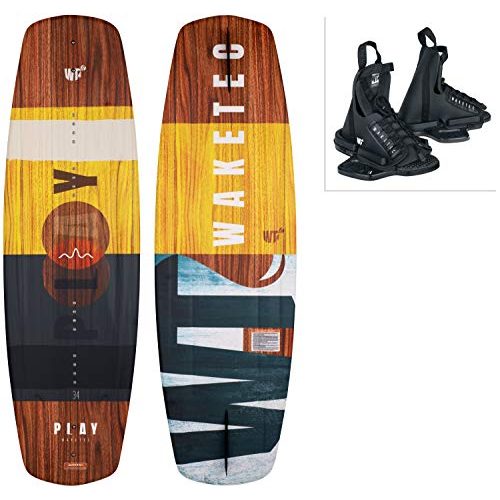 Die beste wakeboard waketec set play mit onset bindung 134 cm 139 cm Bestsleller kaufen