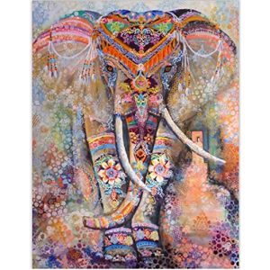 Wandteppich AZX Elefant Tapisserie Indischen Style Wandbild