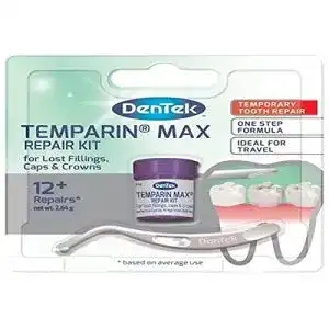Zahnzement DenTek Temparin Max Zahnreparaturset, 2.64 g