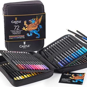 Zeichenstifte Castle Art Supplies 72 Buntstifte Set