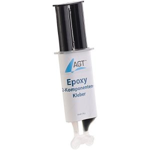 2-Komponenten-Kleber AGT 2K Kleber: Epoxy , hohe Belastbarkeit: 23 N/mm²