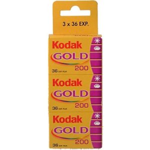35mm-Film KODAK kodacolor Gold 200 GB 135–36 CN 3 P Film