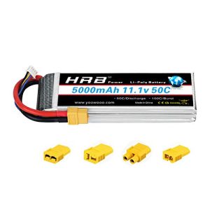 3S-LiPo HRB POWER HRB RC AKKU LiPo 5000mAh 11.1V 3S 50C XT60 Stecker
