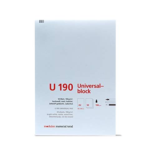 Die beste a2 papier modulor universalblock u190 zeichenblock din a2 mit 50 Bestsleller kaufen