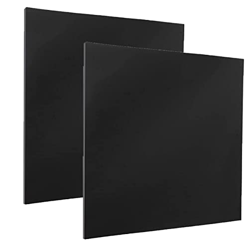 Die beste acrylplatten drerio 2 stueck schwarz plexiglas 3mm durchsichtige Bestsleller kaufen