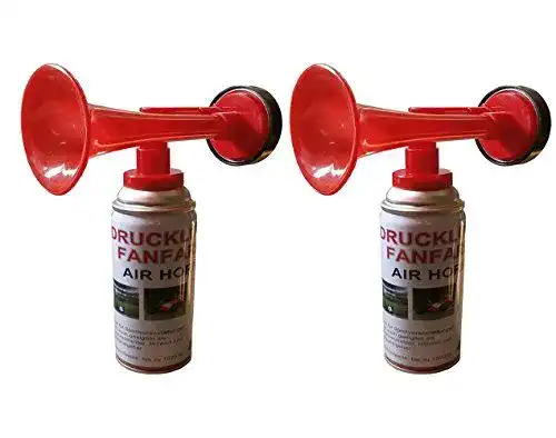 Air-Horn Leonado Vicenti Druckluft Fanfare Tröte Hupe Signalhorn