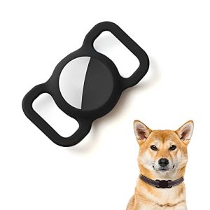 AirTag Hund Kuaguozhe Silikon Schutz Hülle Kompatibel mit Apple
