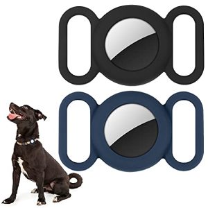 AirTag Hund WALLFID ehalsband,Silikonhülle für GPS Tracking