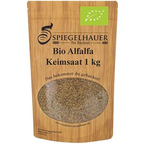Alfalfasprossen Bäckerei Spiegelhauer Bio Alfalfa Luzerne Keimsaat