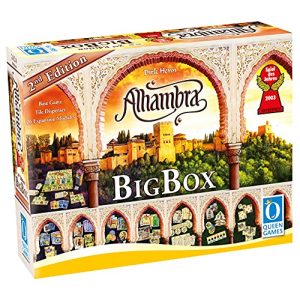 Alhambra-Spiel Queen Games 10525 – Alhambra 2nd Edition Big Box