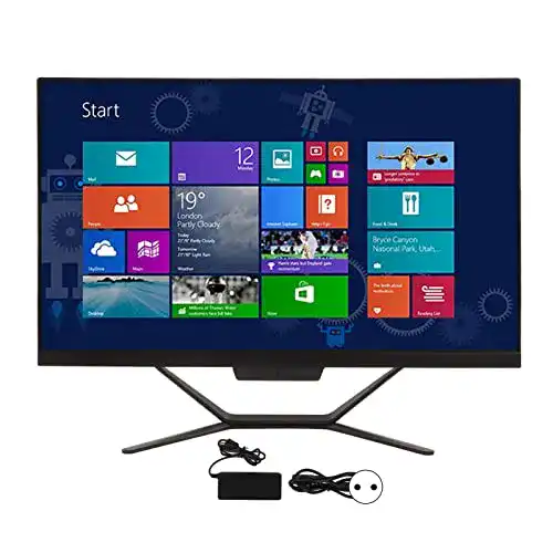 All-in-One-PC 24 Zoll PUSOKEI 4G DDR4 AIO Desktop, 1920 X 1080 Full HD