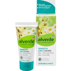 Alverde-Gesichtscreme Alverde NATURKOSMETIK Tagespflege sensitiv
