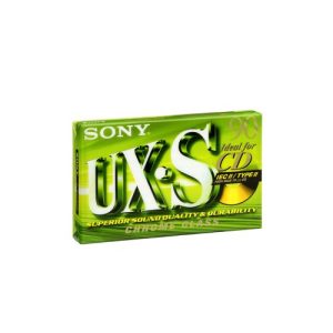 Audio-Kassetten Sony – Audio Cassette, Chrome Super, 90 Minuten