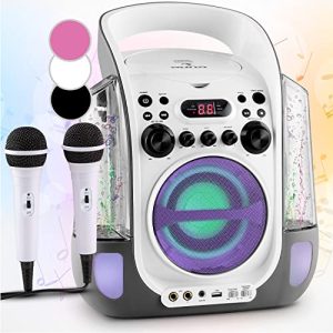 Auna-Karaoke-Anlage auna KTV Karaoke Musikbox mit Mikrofon