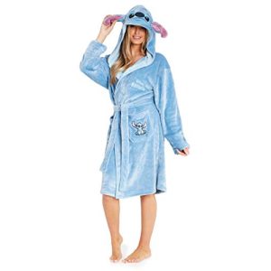 Disney Lilo & Stitch women's bathrobe, Stitch women's dressing gown