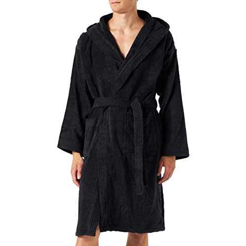 Die beste bademantel unisex arena unisex bademantel soft robe core black Bestsleller kaufen