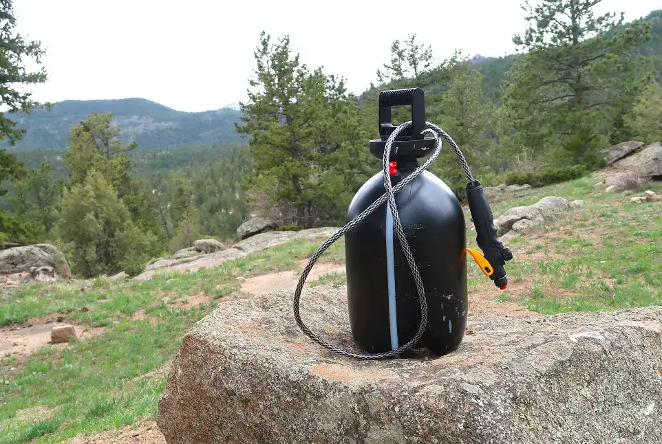Campingdusche