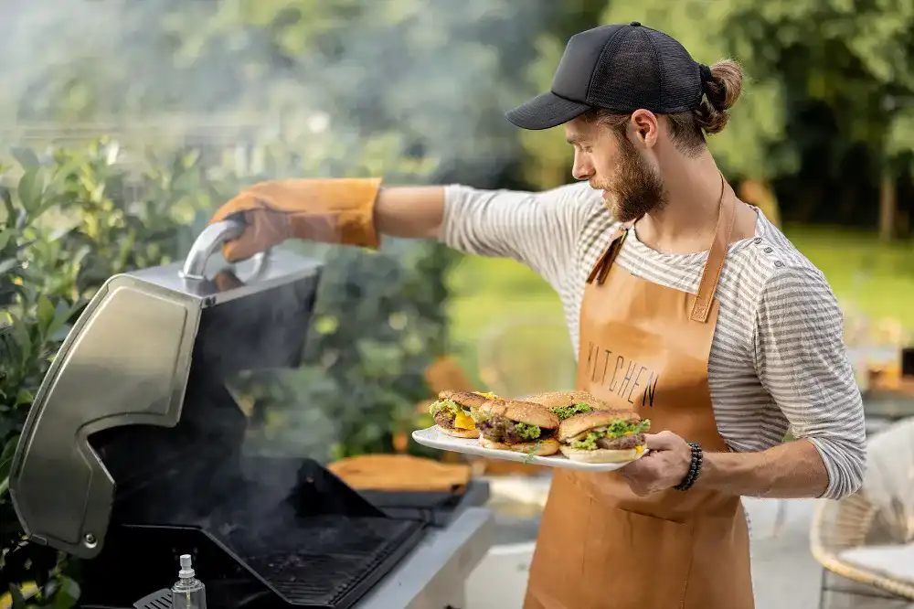 Grillschürze