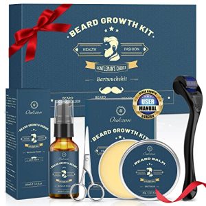 Bart-Wachstum-Set Oukzon Beard Growth Kit, Bart Wachstum Set