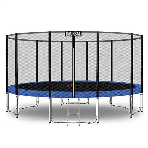 Baunsal-Trampolin Baunsal ® Trampolin Outdoor Ø 487 cm (JS) blau