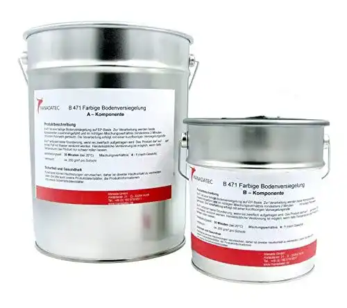Betonbodenfarbe MANADATEC 2K Epoxidharz farbig Bodenbeschichtung