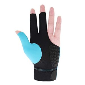 Billard-Handschuh AfinderDE Billard Handschuhe 1 PCS linken Dehnbar