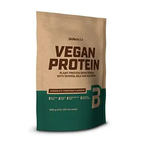 Biotech-Protein BioTechUSA 2 x Biotech USA Vegan Protein, 500g Beutel