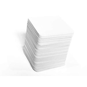 Blanko-Karten Apostrophe Games 200 quadratische, Blanko Spielkarten